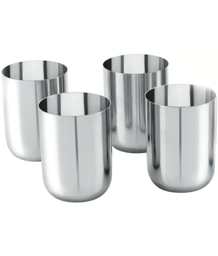 Neelam Stainless Steel 300 ml Glasses