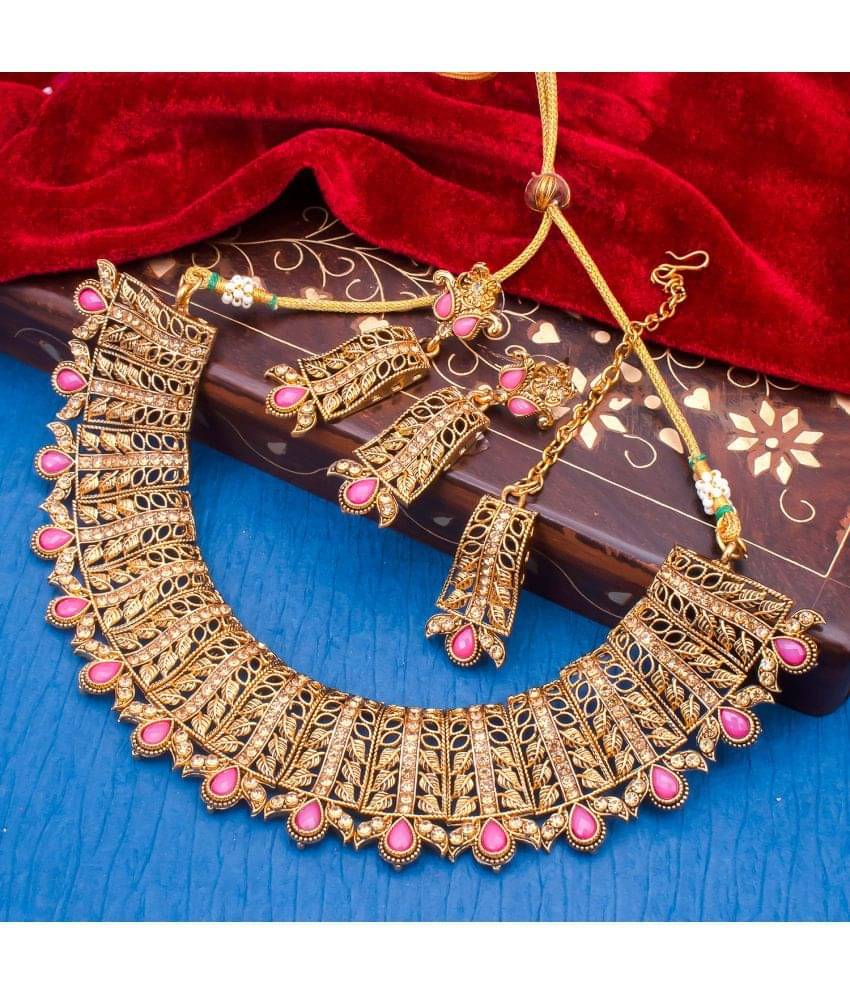     			Sukkhi Alloy Multi Color Traditional Necklaces Set Collar