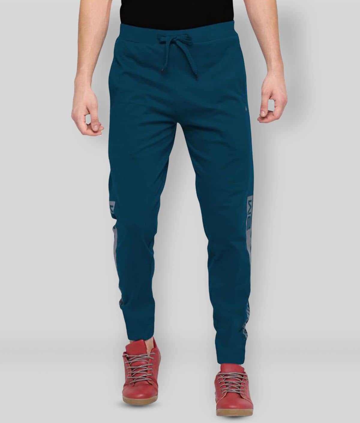 BULLMER - Teal Polyester Men's Trackpants ( Pack of 1 ) - Track Pants | Buy online on ZillyBuy