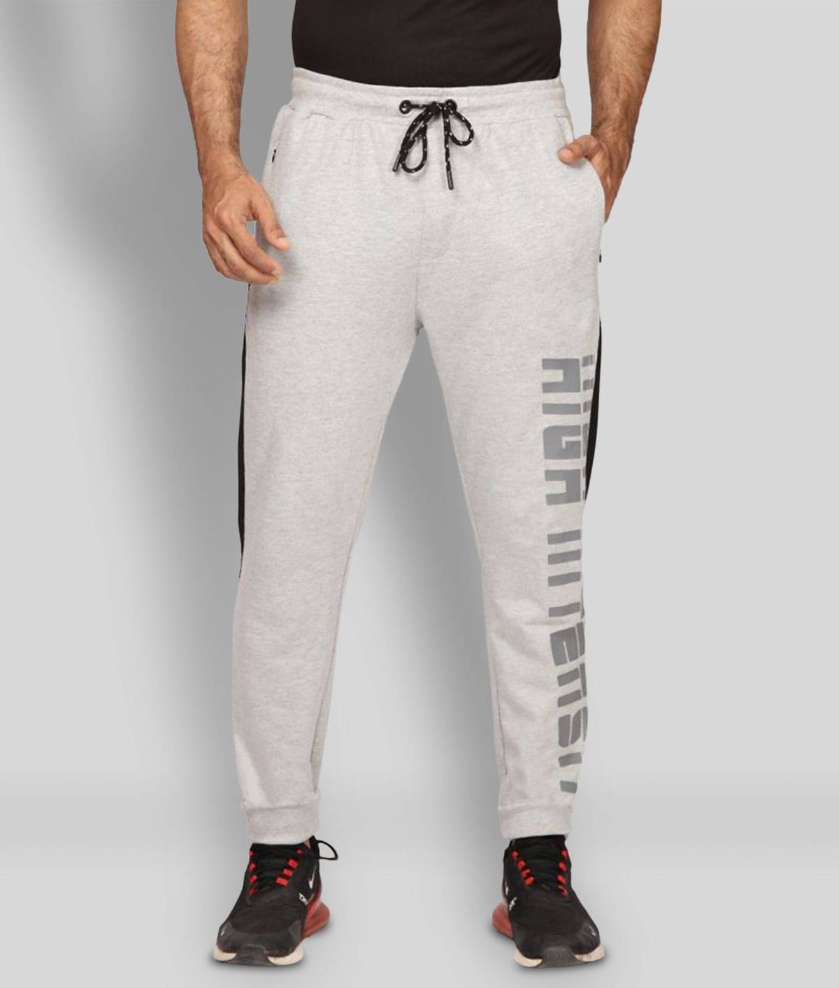 BULLMER - Grey Polyester Men's Joggers ( Pack of 1 ) BULLMER - Grey Polyester Men's Joggers ( Pack of 1 )
