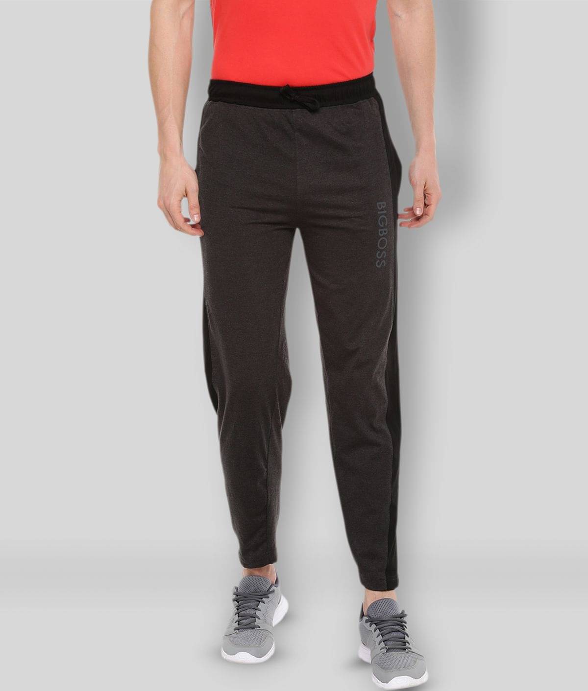 Dollar - Brown Cotton Blend Men's Trackpants ( Pack of 1 ) Dollar - Brown Cotton Blend Men's Trackpants ( Pack of 1 )