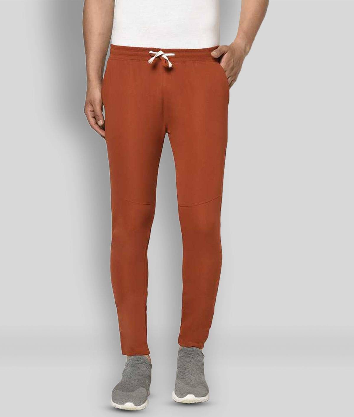 Glito - Orange Polyester Men's Joggers ( Pack of 1 ) Glito - Orange Polyester Men's Joggers ( Pack of 1 )