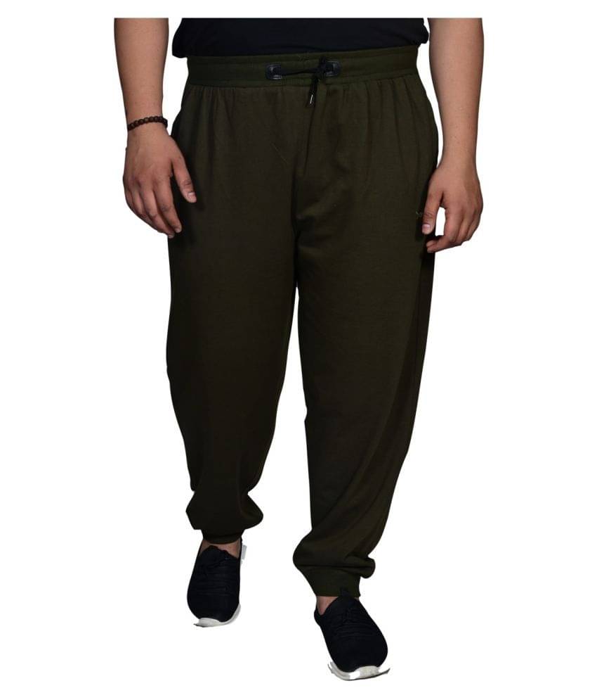 Xmex - Green Cotton Blend Men's Trackpants ( Pack of 1 ) Xmex - Green Cotton Blend Men's Trackpants ( Pack of 1 )