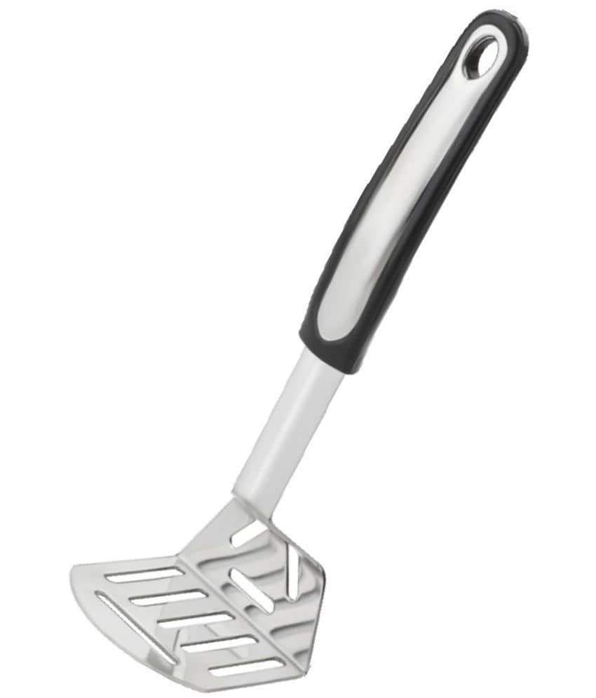 OFFYX Steel Potato Masher Pav bhaji Vegetable Crusher Stainless Steel Masher