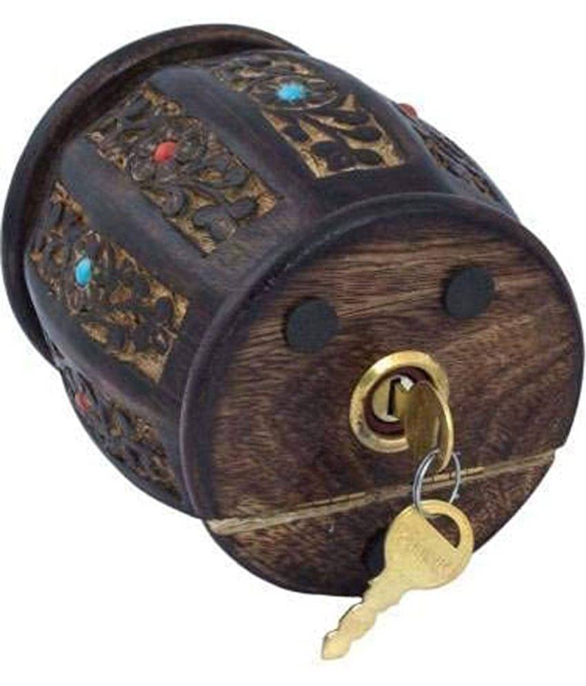     			SWH Wood Piggy Bank - Pack of 1