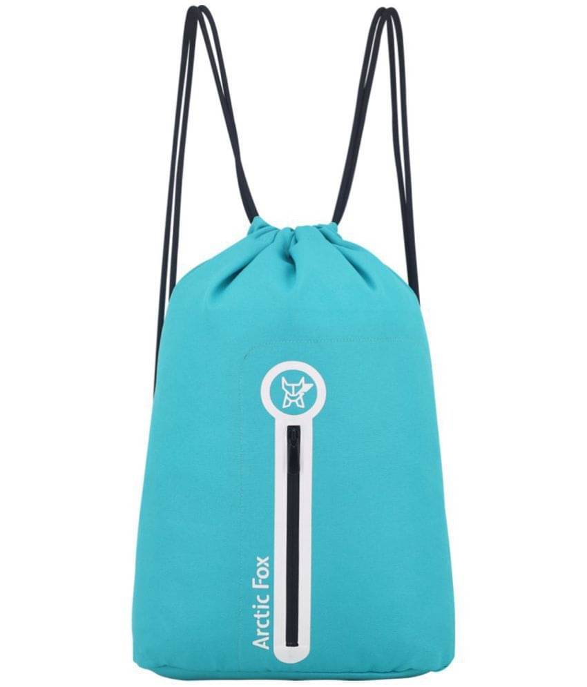     			Arctic Fox Bolt Aquamarine Drawstring Backpack