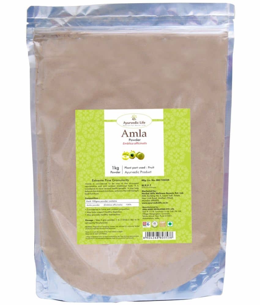 Ayurvedic Life Amla Powder 1 Kg Pack of 1