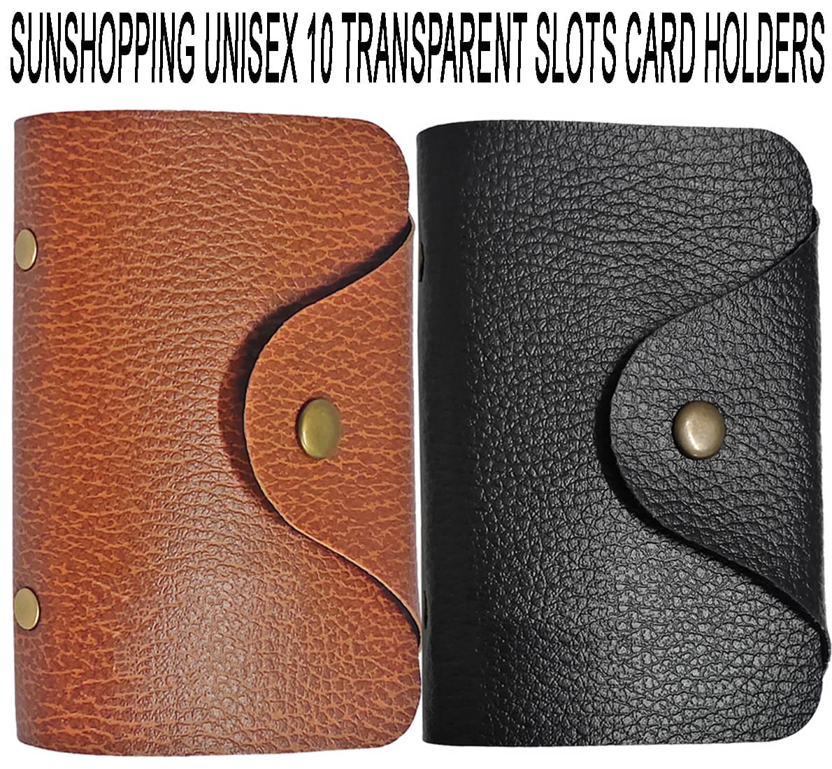     			Loopa Multi Leather Credit/Debit Card 14 Slot Card Holder For Men