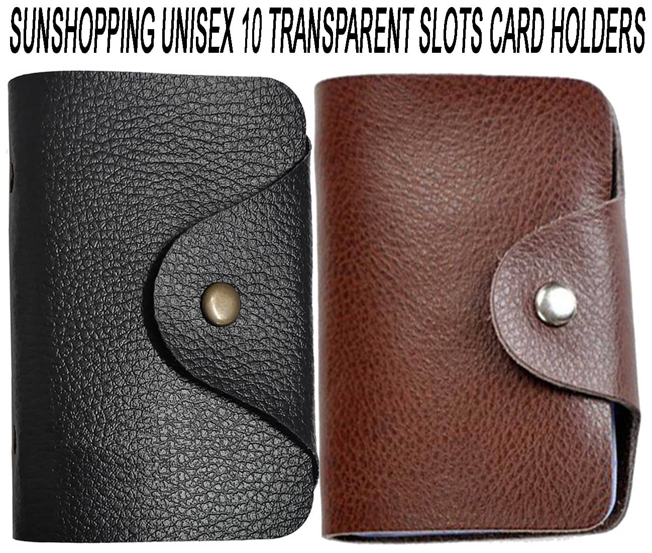     			Loopa Multi Leather Credit/Debit Card 14 Slot Card Holder