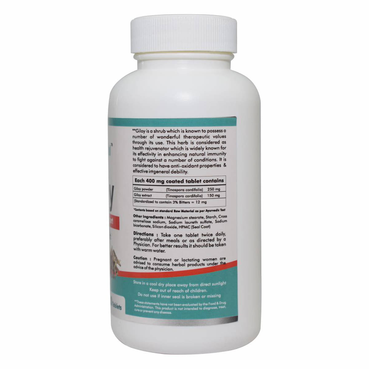 Way2Herbal Giloy Tablet 120 No.S Pack of 1 Way2Herbal Giloy Tablet 120 No.S Pack of 1