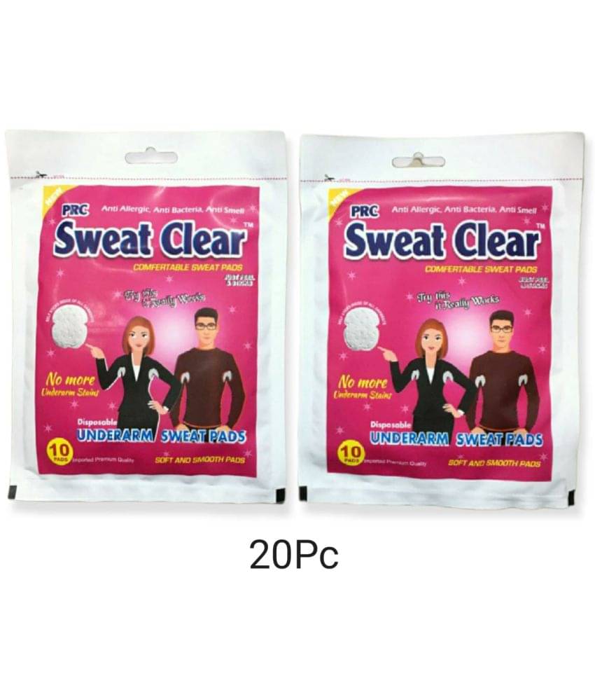     			thriftkart Underarm Sweat Pads 20 Intimate Wipes Breathable and Deodorizing