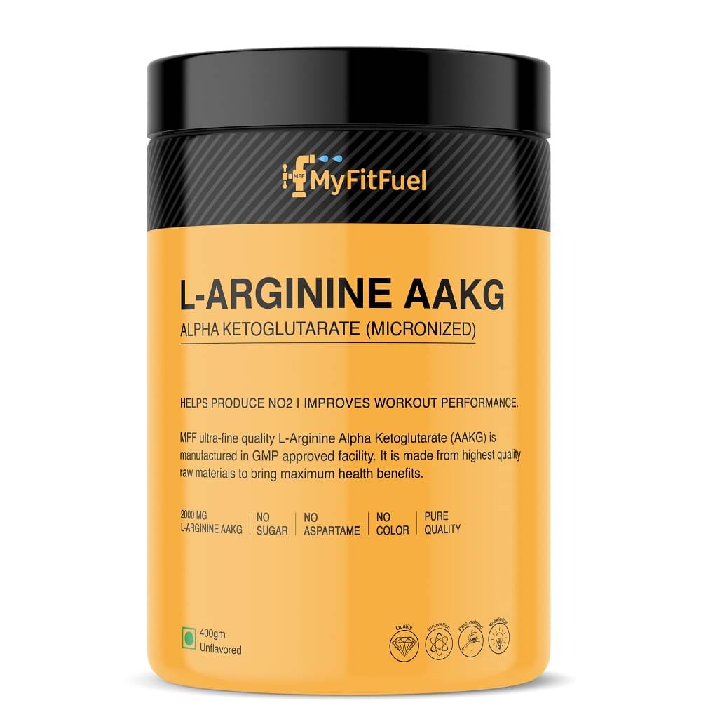 MyFitFuel L Arginine Alpha-Ketoglutarate (AAKG) 400 gm MyFitFuel L Arginine Alpha-Ketoglutarate (AAKG) 400 gm