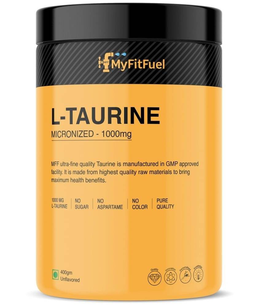 MyFitFuel L-Taurine 400 g, Unflavored 400 gm MyFitFuel L-Taurine 400 g, Unflavored 400 gm