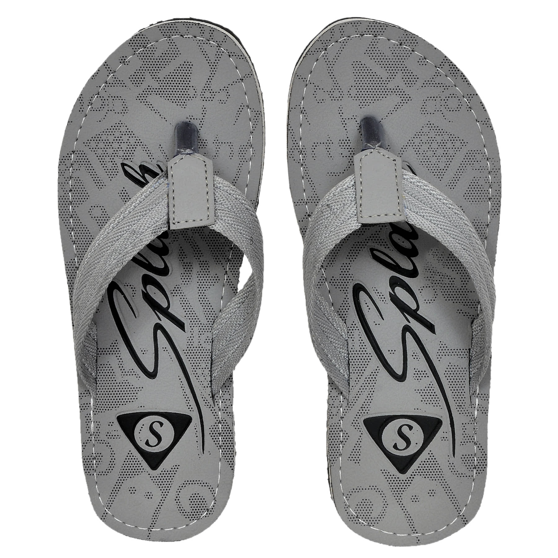 Squash - Grey Synthetic Leather Daily Slipper