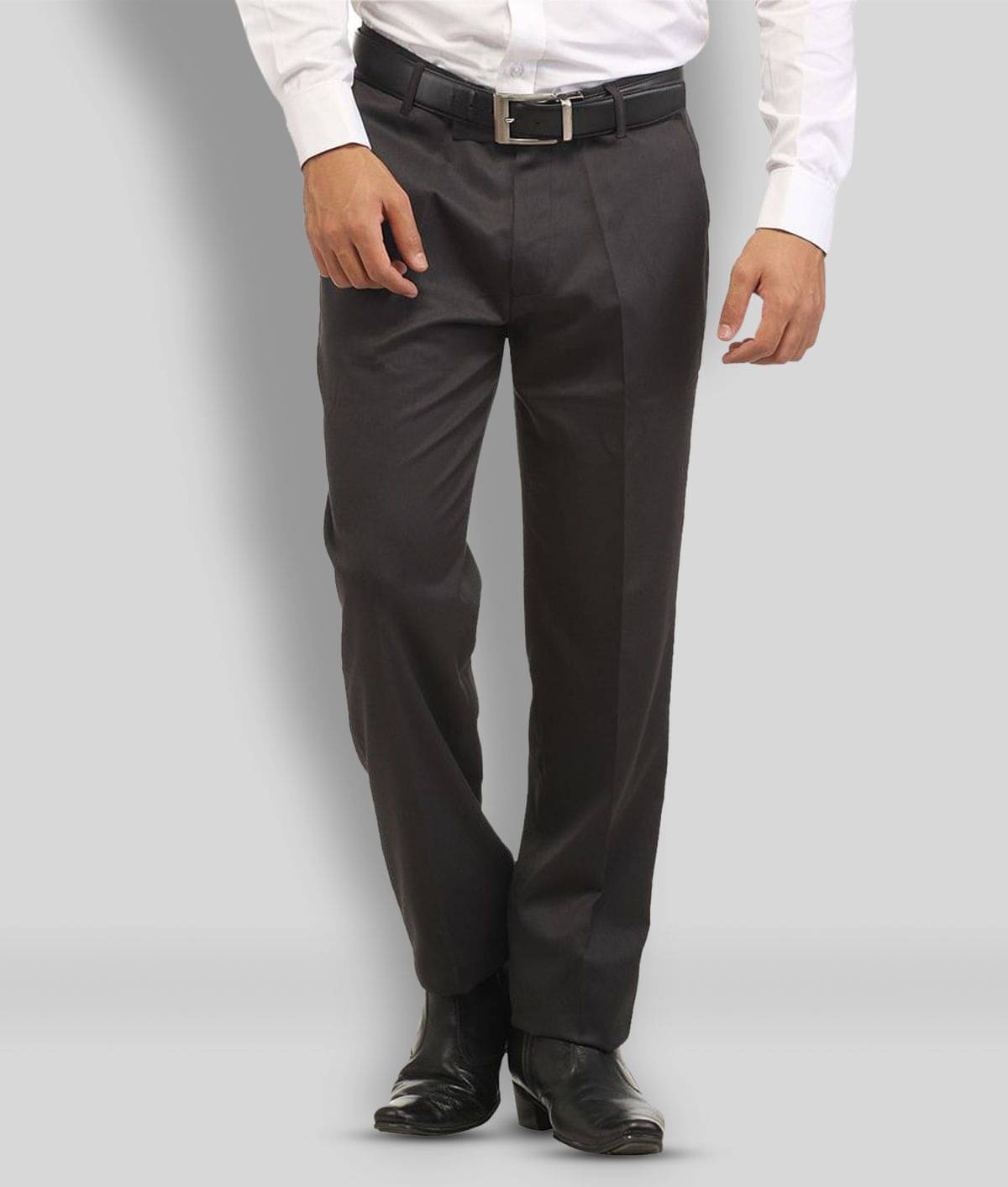 Inspire Clothing Inspiration - Brown Polycotton Slim - Fit Men's Formal Pants ( Pack of 1 )     			Inspire Clothing Inspiration - Brown Polycotton Slim - Fit Men's Formal Pants ( Pack of 1 )