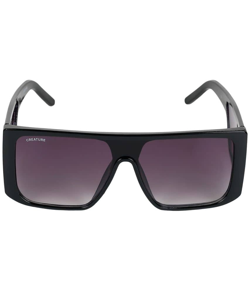 Creature - Black Oversized Sunglasses ( Pack of 1 ) - Sunglasses | Buy online on ZillyBuy