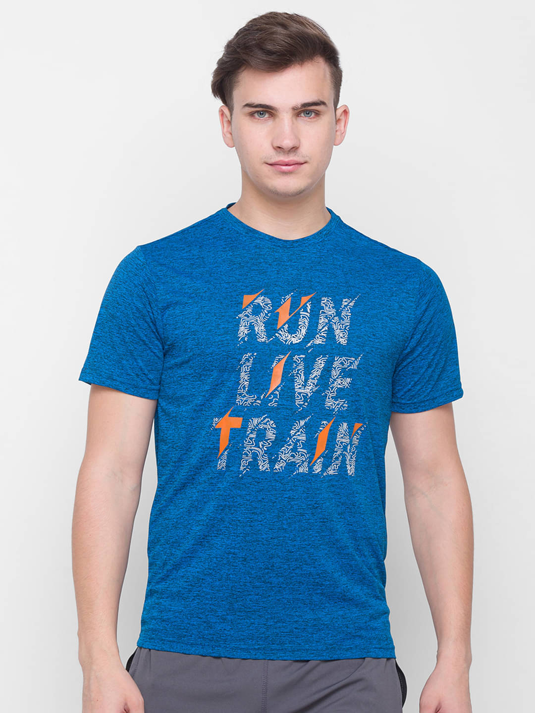     			Globus - Teal Polyester Slim Fit Men's T-Shirt ( Pack of 1 )