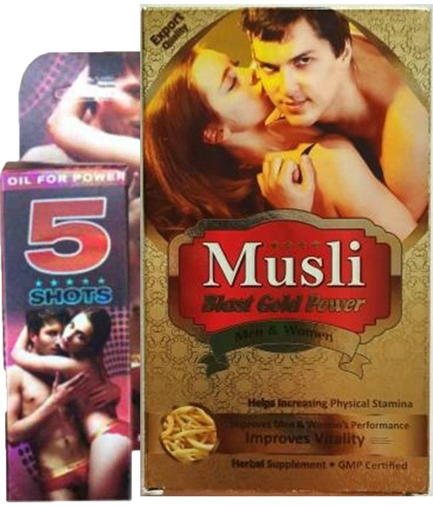 Dr Chopra Musli Blast Gold Power Capsule & Dr Chopra 5 Shots Delay oil Dr Chopra Musli Blast Gold Power Capsule & Dr Chopra 5 Shots Delay oil