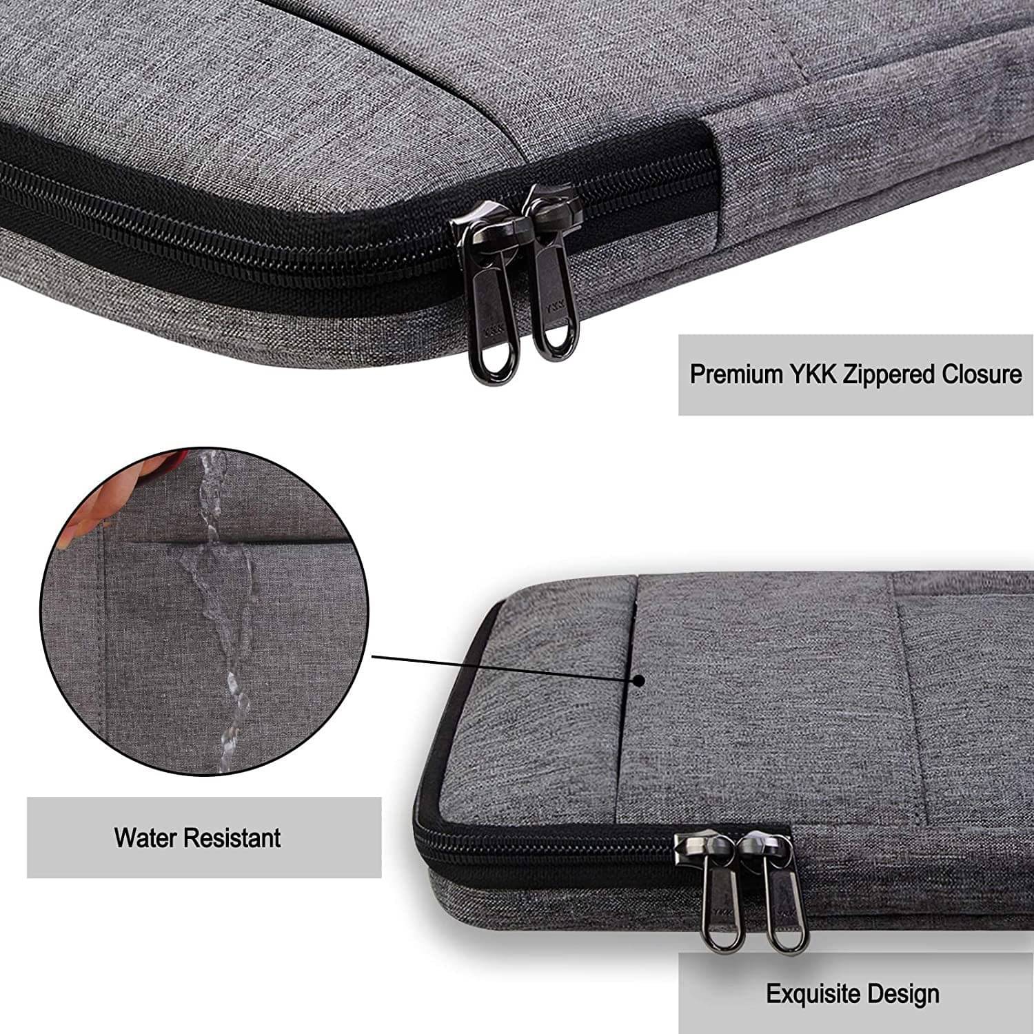     			STRAPIT Grey Laptop Sleeves