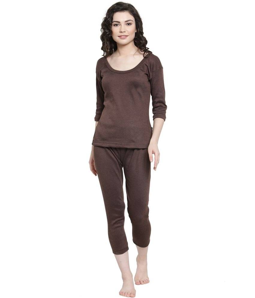     			Uzarus Cotton Blend Set - Brown