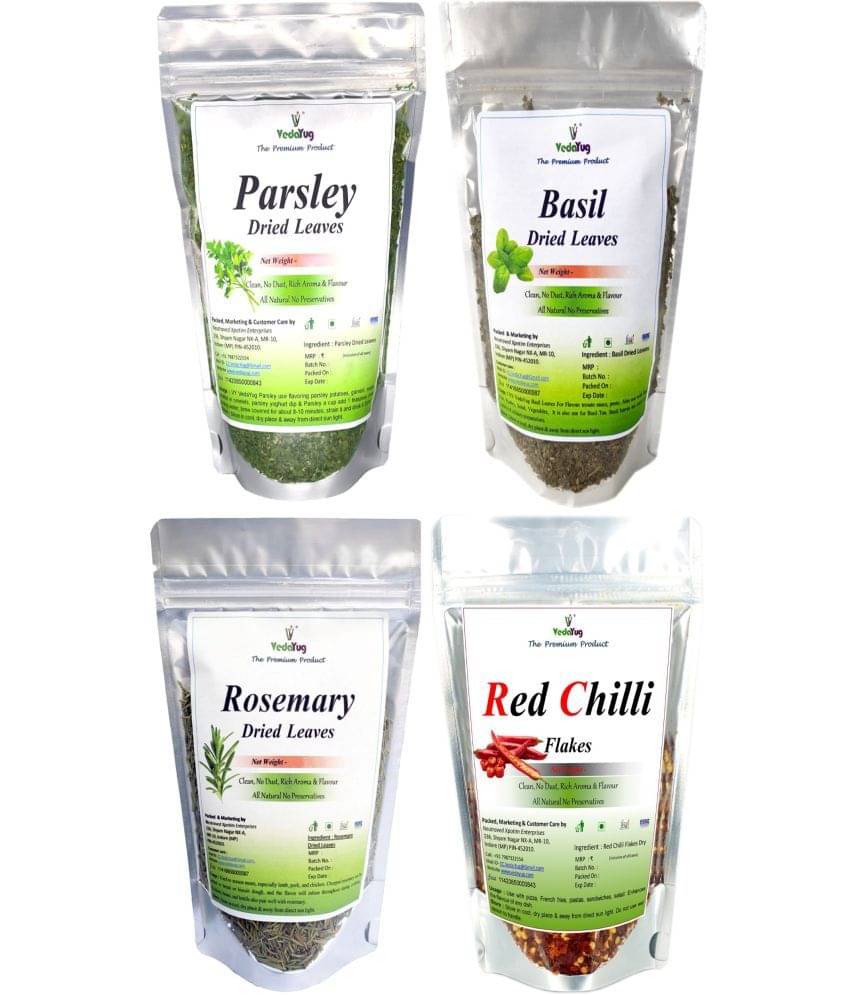     			VY VedaYug Rosemary +Chilli +Basil + Parsley 165 gm