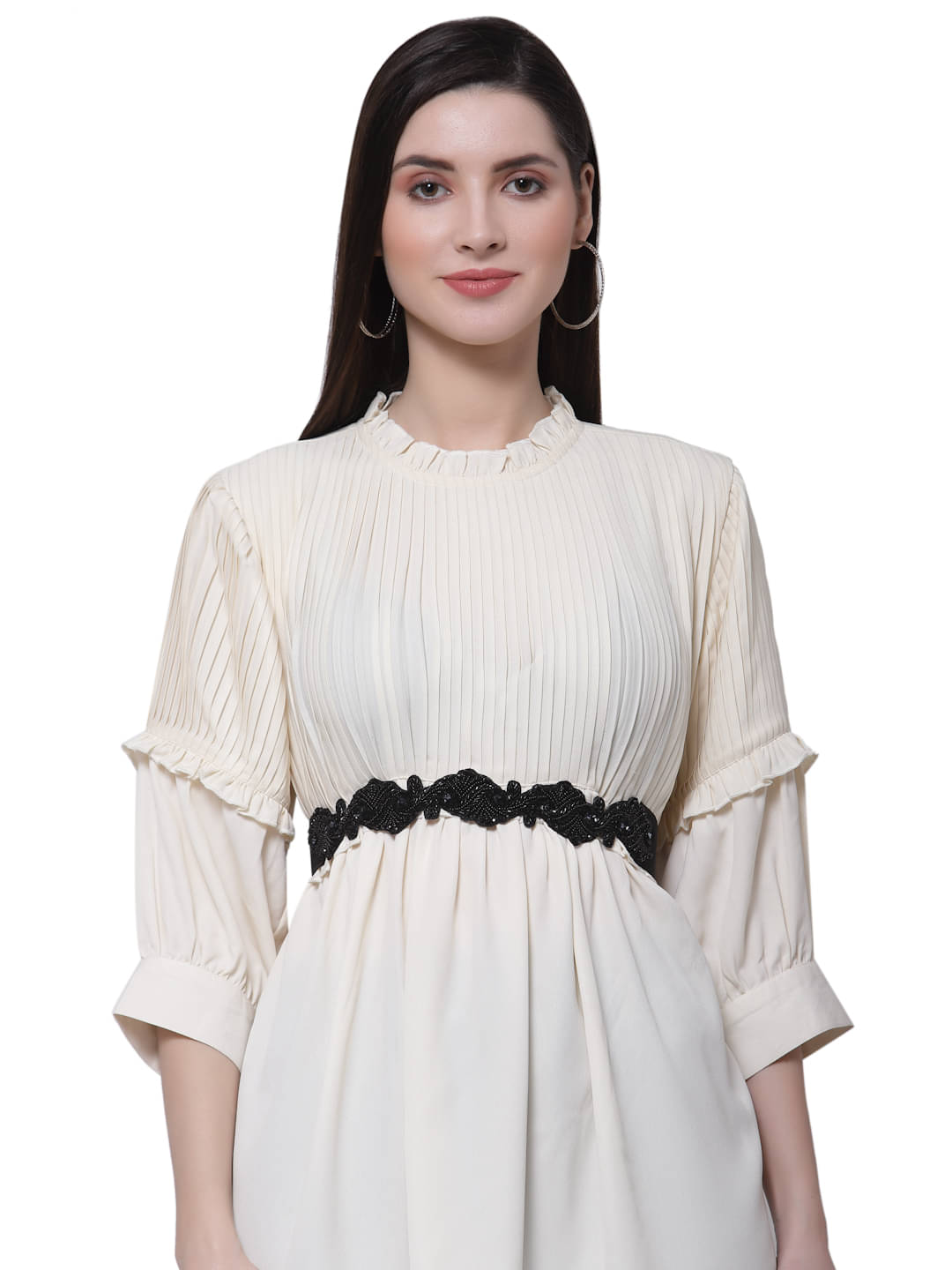     			Anekaant - Fabric Women's Embellished Belt ( Pack of 1 )