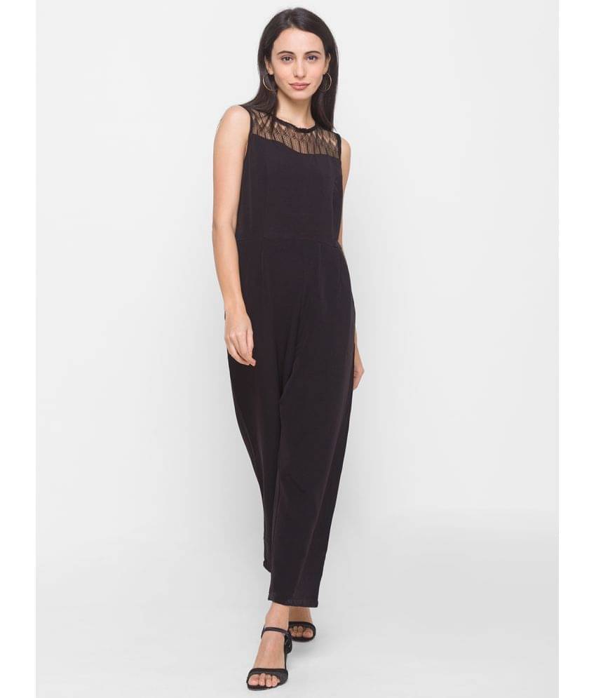     			Globus - Black Polyester Regular Fit Women's Jumpsuit ( Pack of 1 )
