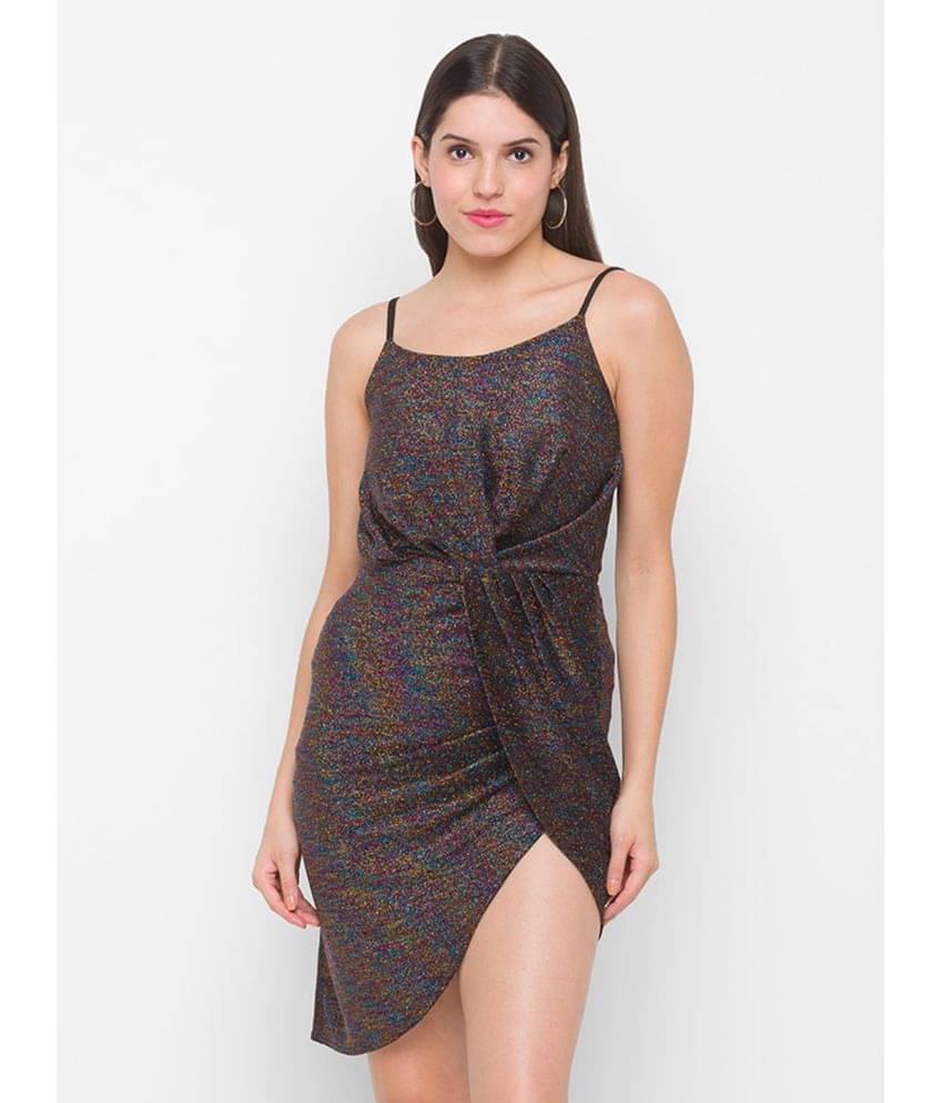     			Globus - Black Polyester Women's Bodycon Dress ( Pack of 10 )