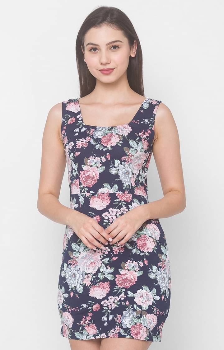     			Globus - Blue Cotton Blend Women's Regular Top ( Pack of 1 )