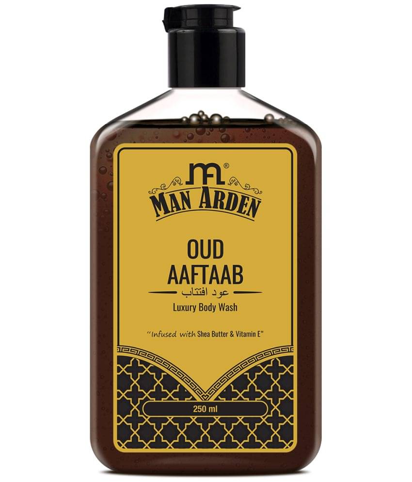 Man Arden Oud Aaftaab Luxury Body Wash Infused With Shea Butter & Vitamin E, 250ml Man Arden Oud Aaftaab Luxury Body Wash Infused With Shea Butter & Vitamin E, 250ml