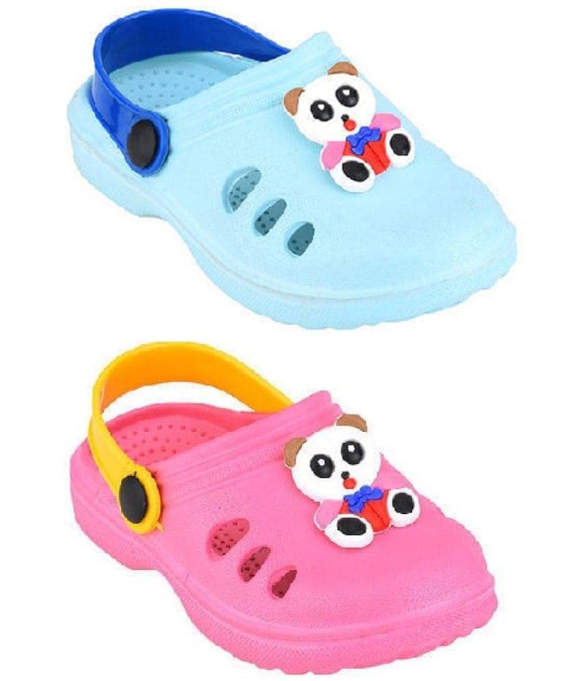     			NEOBABY Casual Clog for Kids Boys and Girls(Pack of 2)