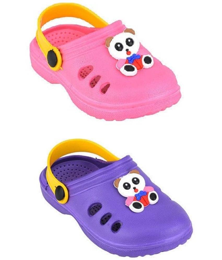     			NEOBABY Casual Clog for Kids Boys and Girls(Pack of 2)