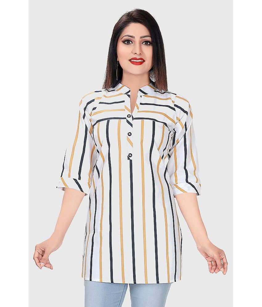 Cotton Blend Short Kurti For Women (Pack of 1) - Kurtis, Tunics | Buy online on ZillyBuy