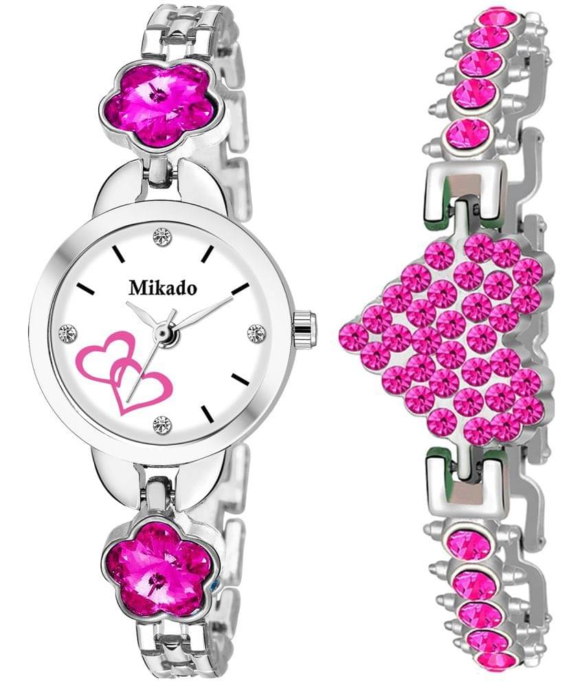     			Mikado - Silver Stainless Steel Analog Womens Watch