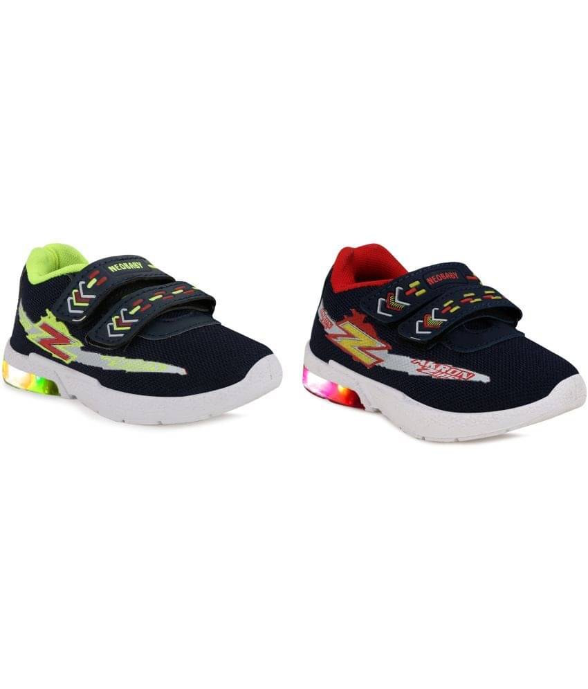     			NEOBABY - MultiColor Boy's Casual Shoes ( 2 Pair )
