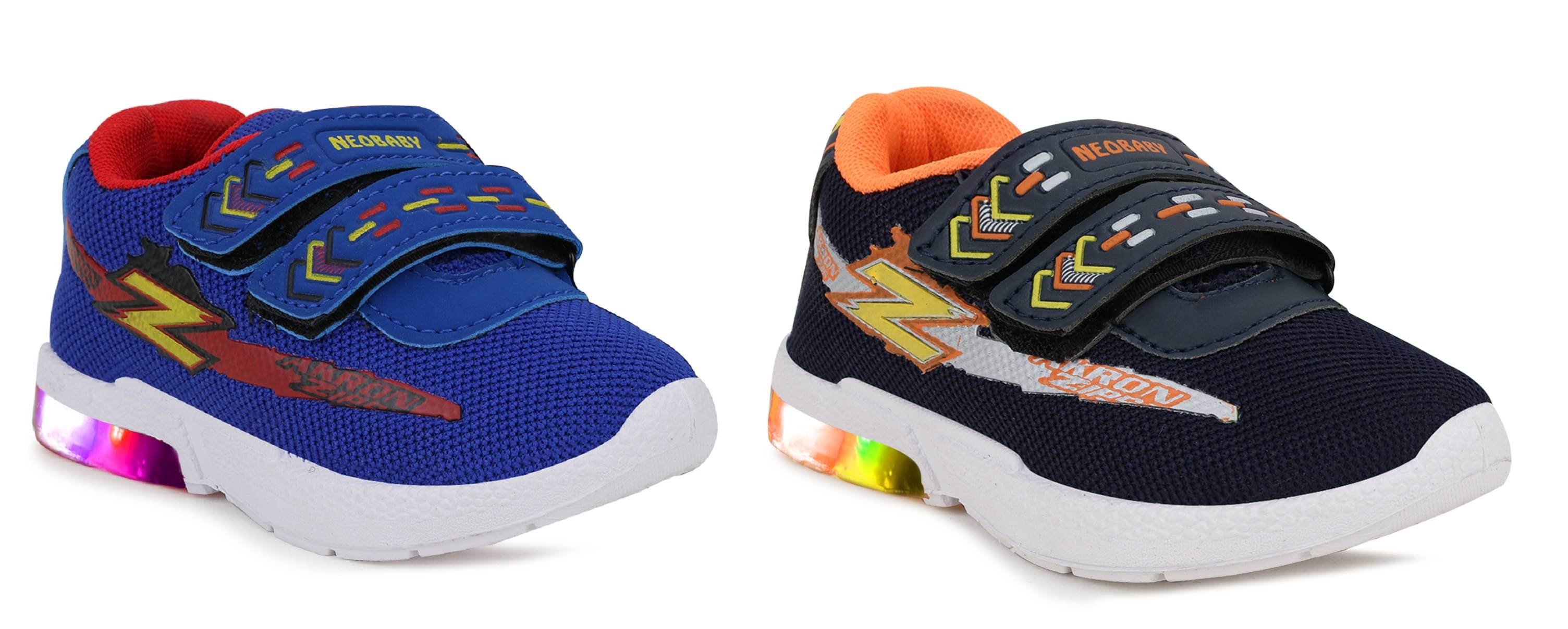     			NEOBABY - MultiColor Boy's Casual Shoes ( 2 Pair )