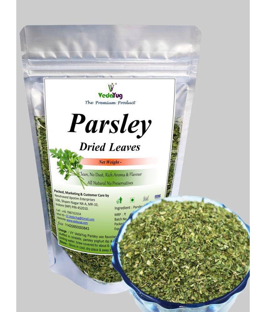 VY VedaYug Parsley leaves 140 gm VY VedaYug Parsley leaves 140 gm
