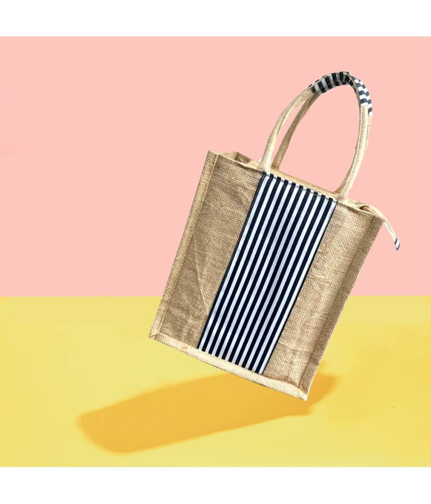 ENSAC - Blue Jute Grocery Bag - Handbags | Buy online on ZillyBuy