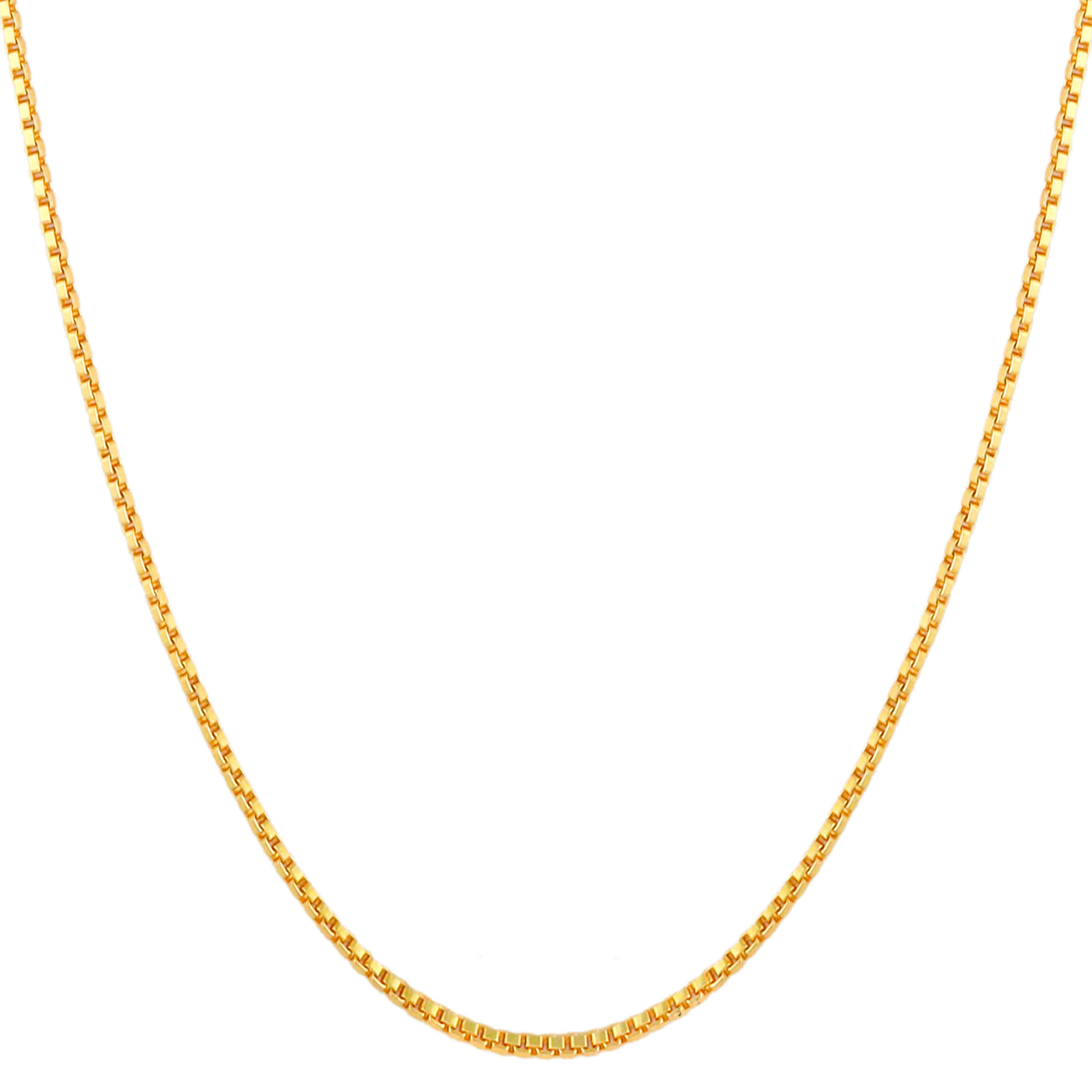 FASHION FRILL Gold Plated Chain ( Set of 1 )