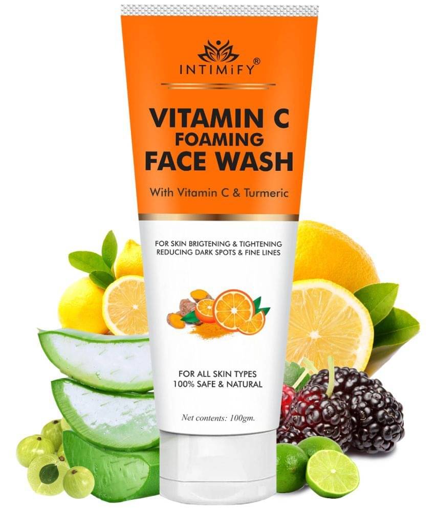 Intimify Vitamin C Face Wash, face wash, anti aging wrinkles face wash, anti aging face wash, skin brightening face wash, 100 gm Intimify Vitamin C Face Wash, face wash, anti aging wrinkles face wash, anti aging face wash, skin brightening face wash, 100 gm