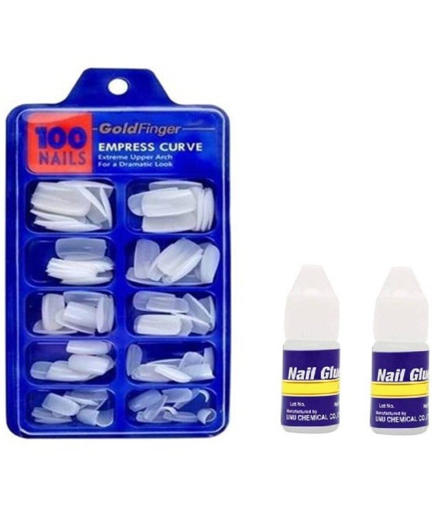     			Lenon 2 Glue and 100 False Nails 10 g
