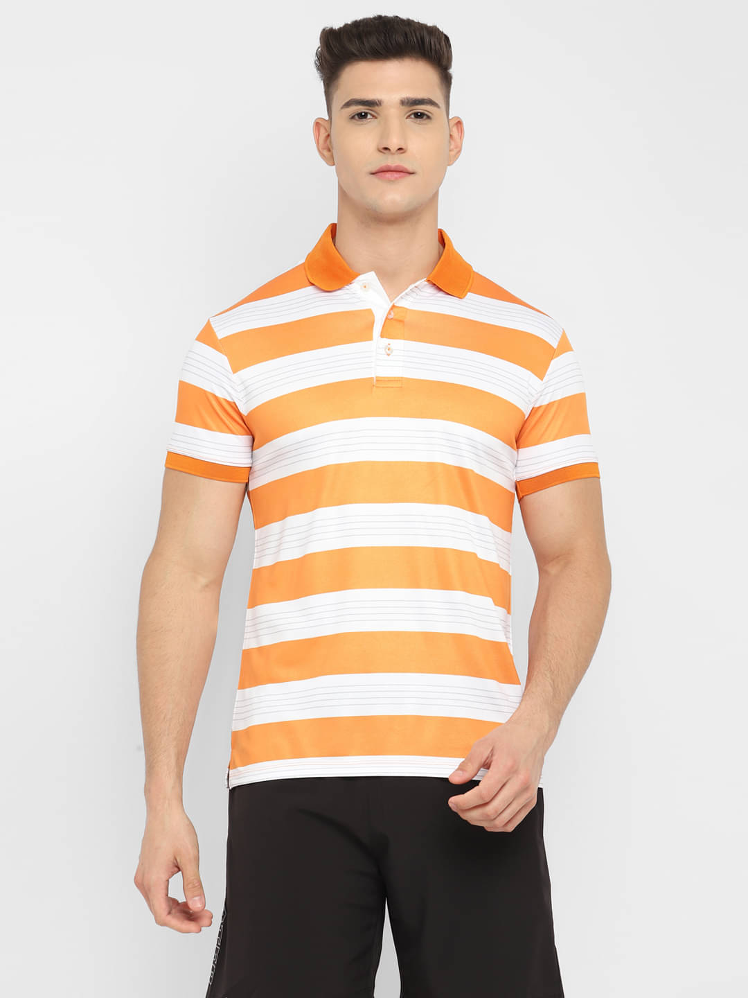 OFF LIMITS - White Polyester Regular Fit Men's Sports Polo T-Shirt ( Pack of 1 ) OFF LIMITS - White Polyester Regular Fit Men's Sports Polo T-Shirt ( Pack of 1 )
