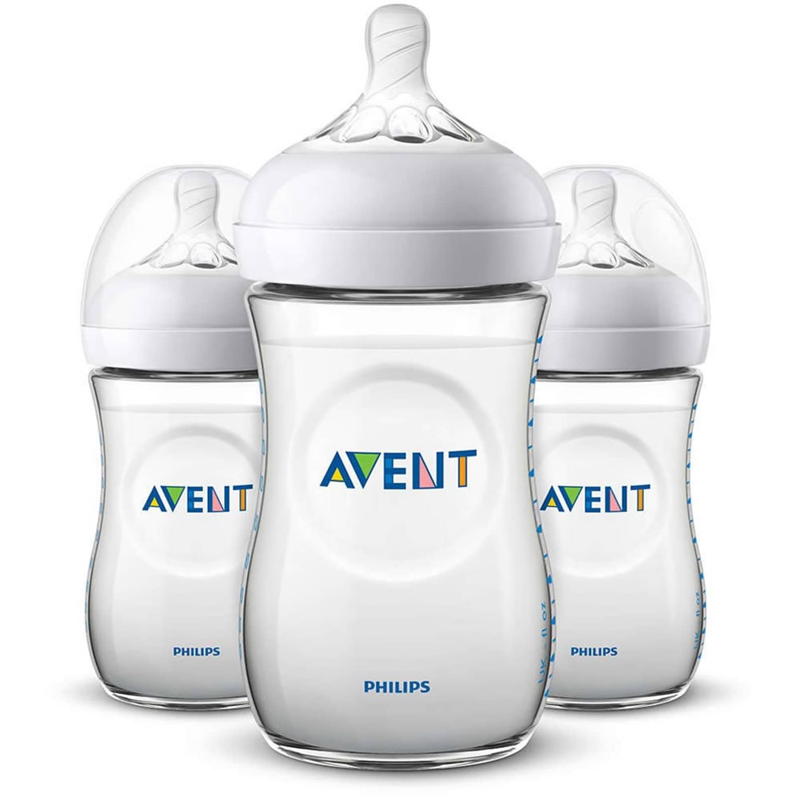 Philips Avent - 260 White Feeding Bottle ( Pack of 3 )