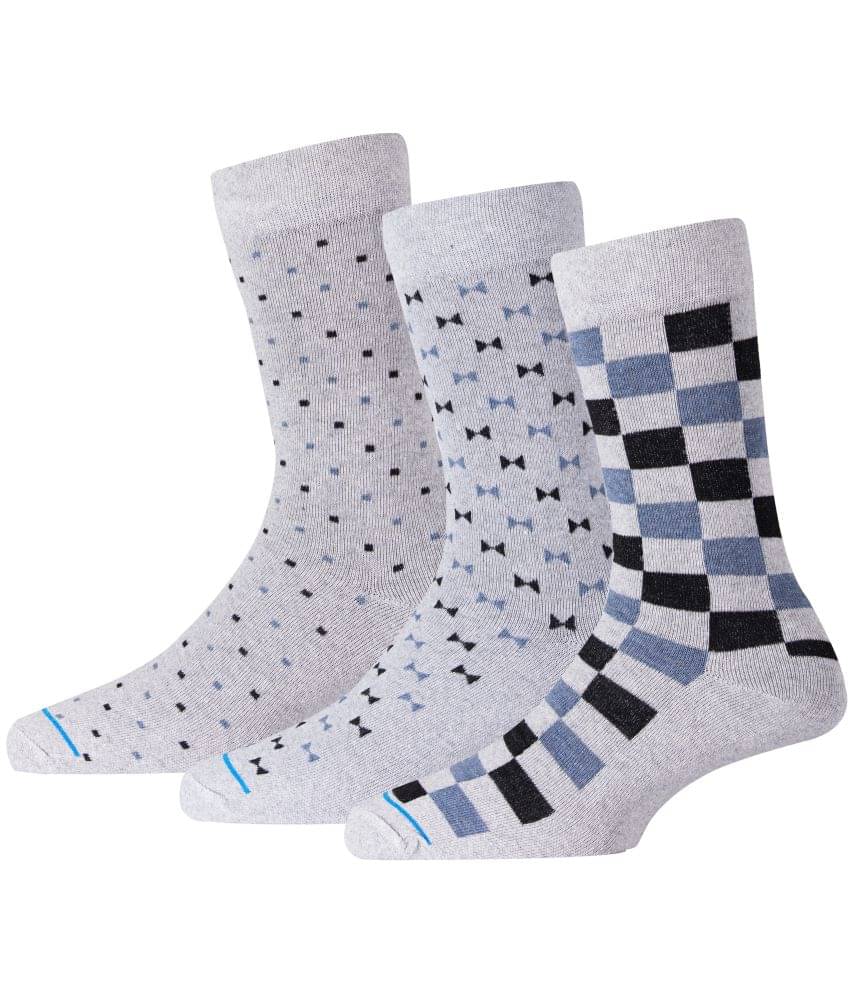 RC. ROYAL CLASS - Light Grey 100% Cotton Men's Full Length Socks ( Pack of 3 ) RC. ROYAL CLASS - Light Grey 100% Cotton Men's Full Length Socks ( Pack of 3 )