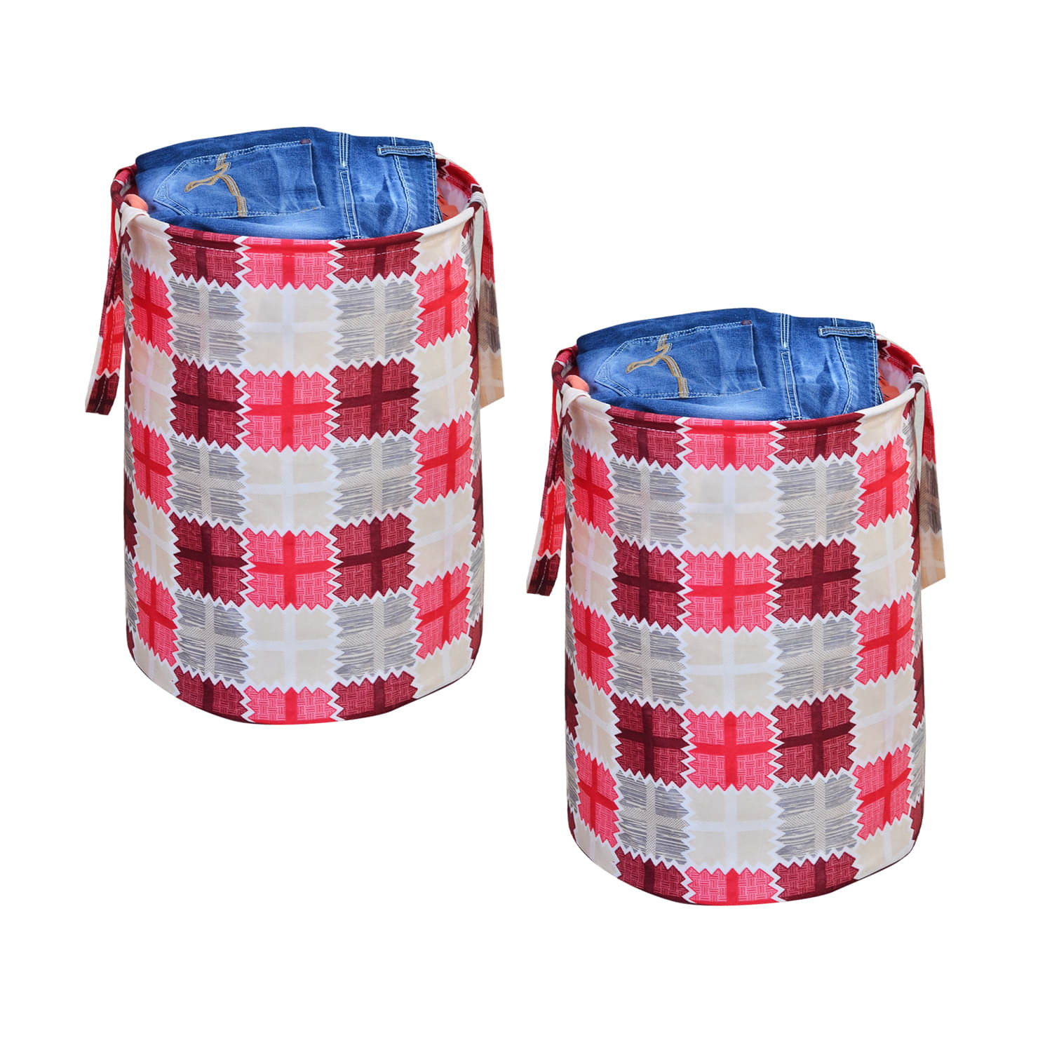     			SH NASIMA - Multicolor Laundry Bag