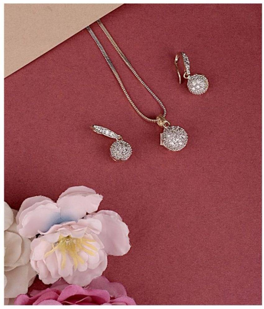 Sunhari Jewels - Silver Mangalsutra Set ( Pack of 1 ) Sunhari Jewels - Silver Mangalsutra Set ( Pack of 1 )