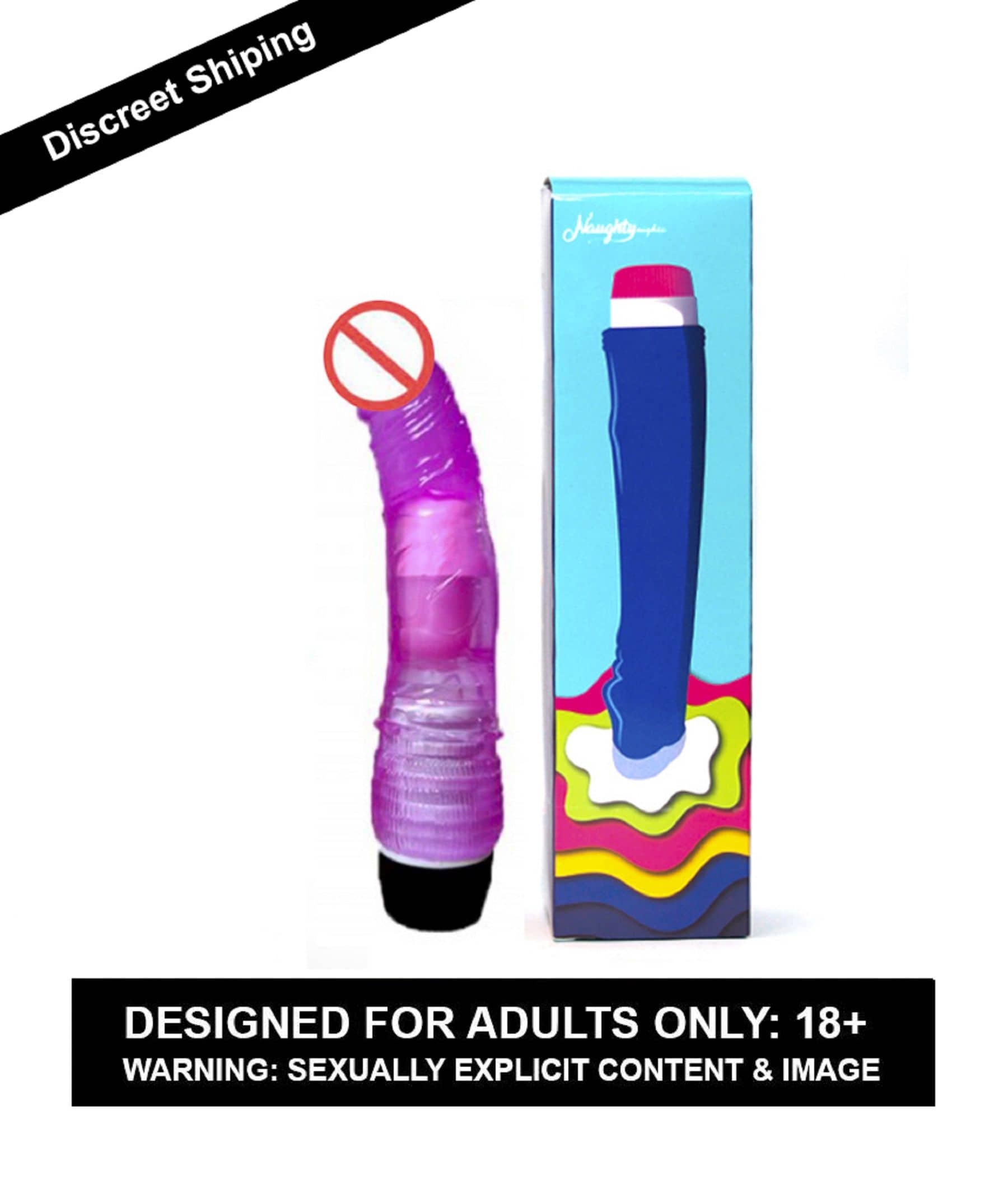 Thunderlight Jelly Skin Vibrating dildo