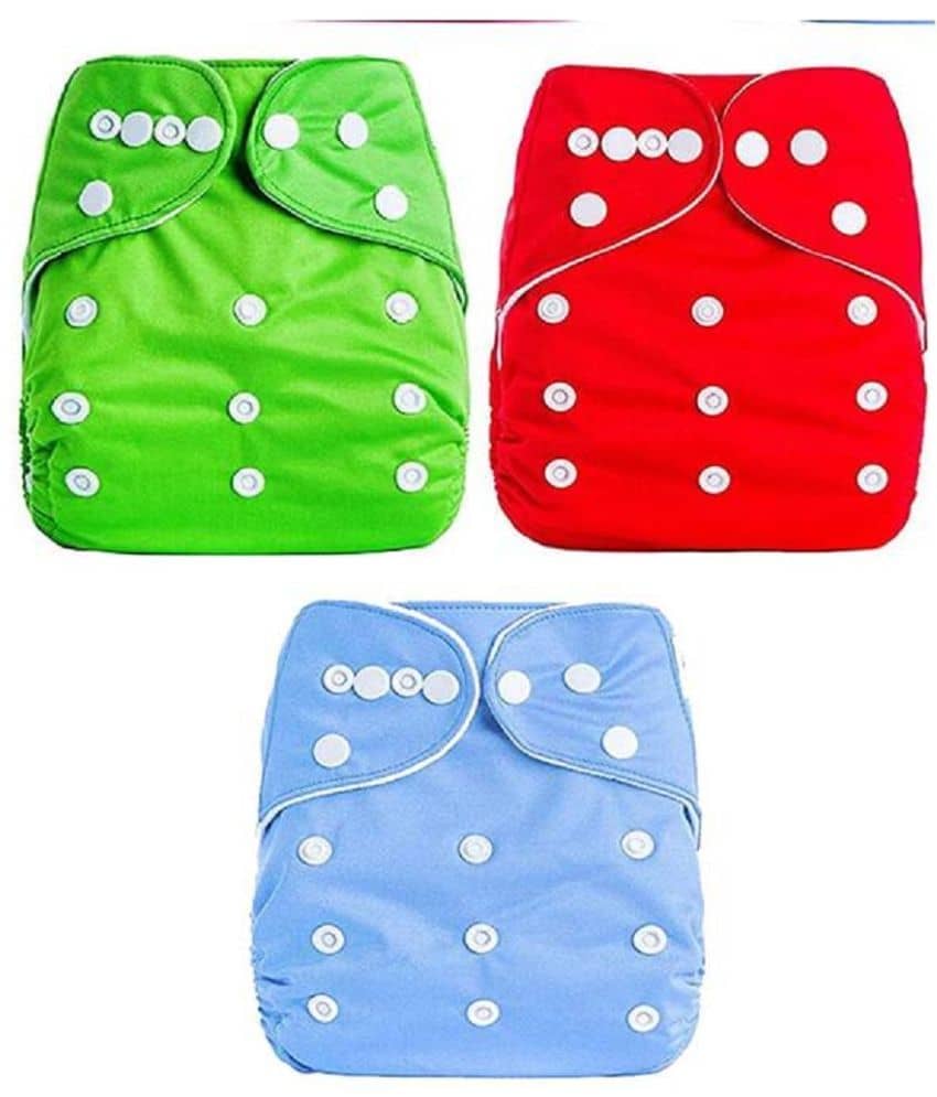 aurapuro - New Born/XS Cloth Diapers ( Pack of 3 )