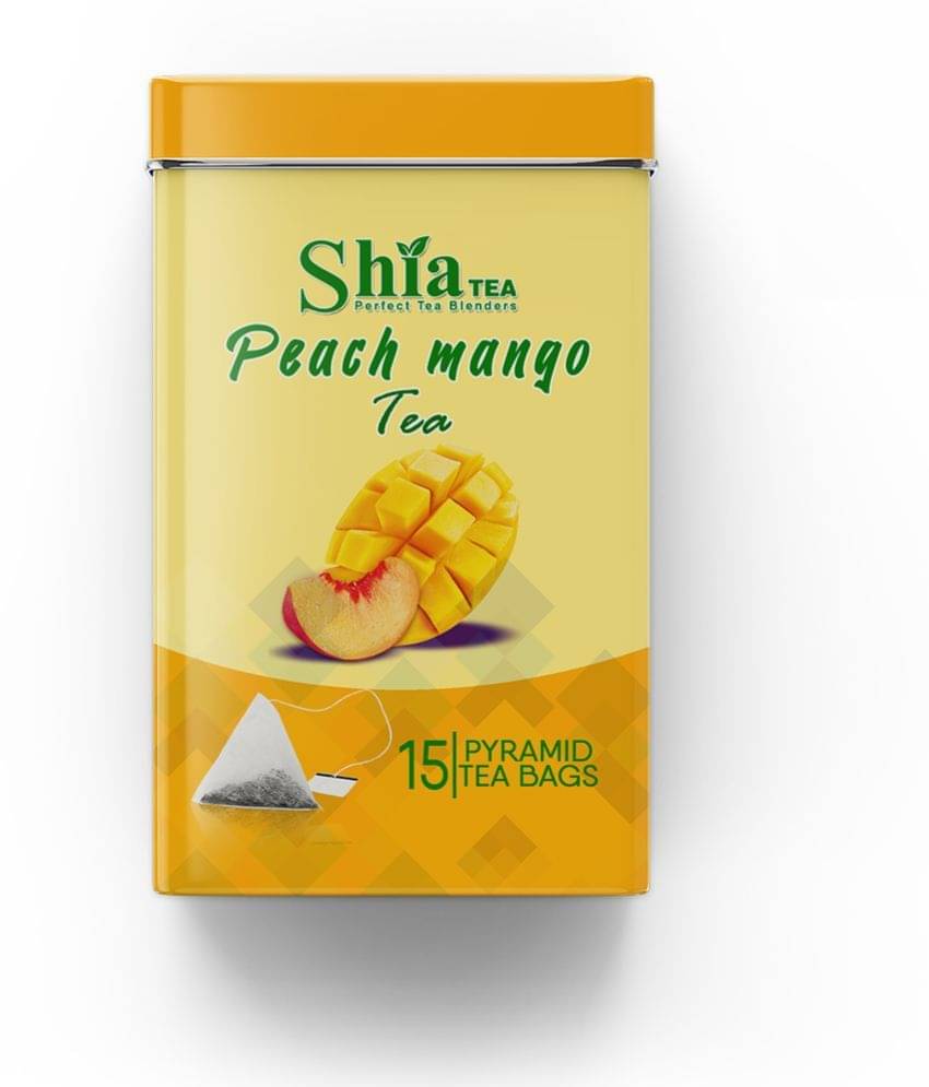 shia Tea Fruit Infusion Tea Bags Peach Mango 30 gm Pack of 15 shia Tea Fruit Infusion Tea Bags Peach Mango 30 gm Pack of 15