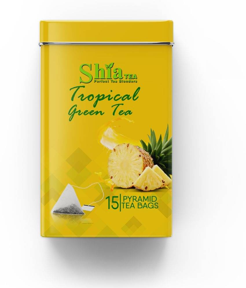 shia Tea Fruit Infusion Tea Bags Pineapple 30 gm Pack of 15 shia Tea Fruit Infusion Tea Bags Pineapple 30 gm Pack of 15
